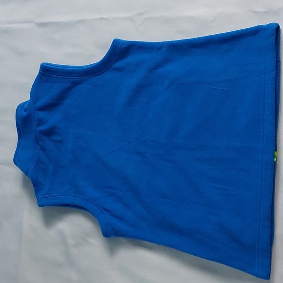 Spring seaon women's fleece vest blue size S - Picture 4 of 10